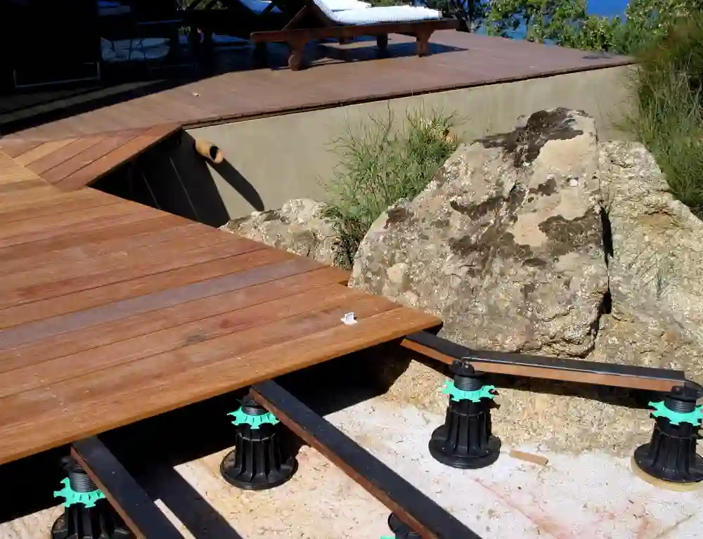creer une terrasse sur plots