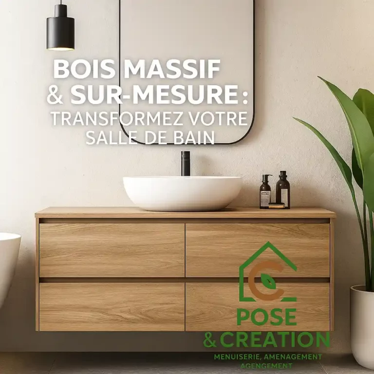 meuble bois massif