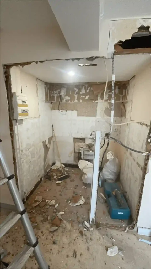 renovation d'un studio a bénodet