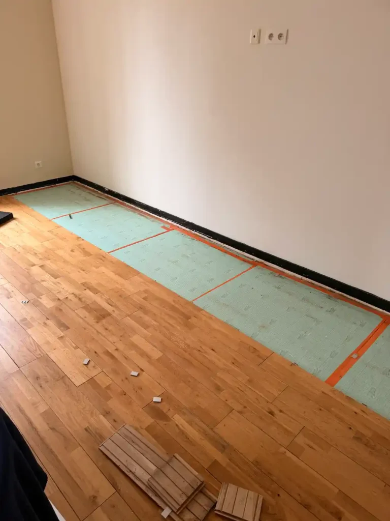 deposer du parquet massif