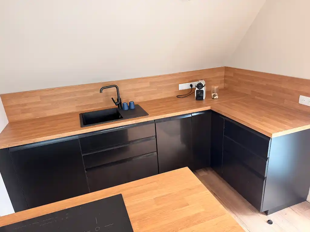 pose d'une cuisine ikea method a fouesnant