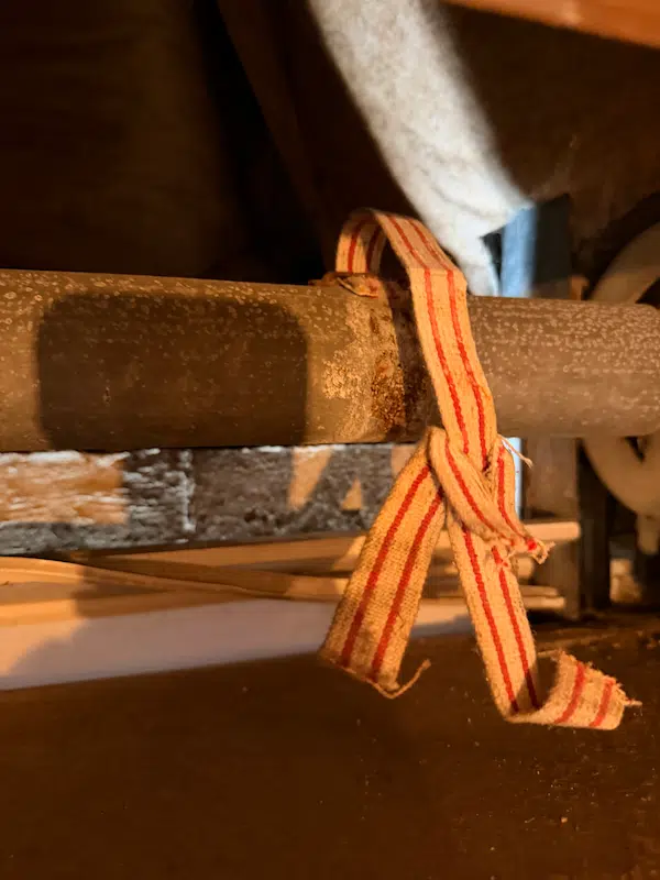 sangle tablier volet roulant a remplacer